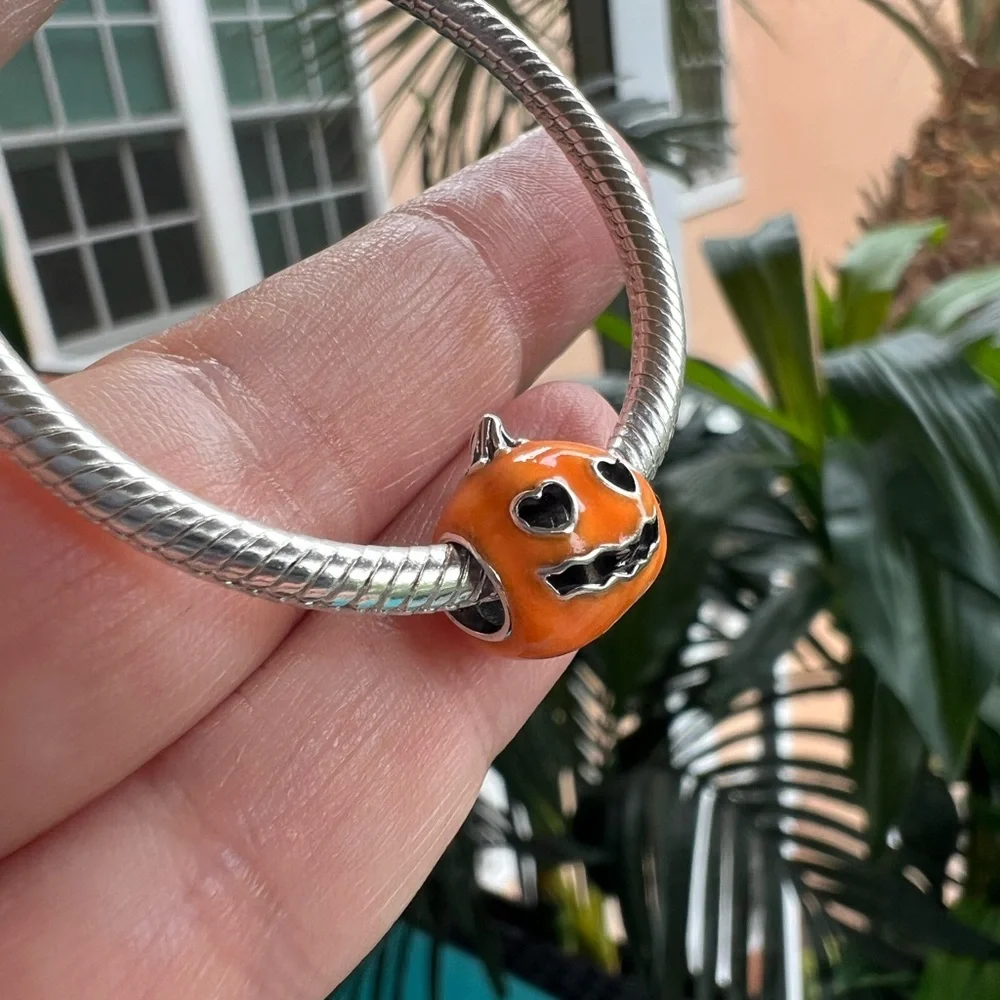 Glow in the Dark Pumpkin Charm